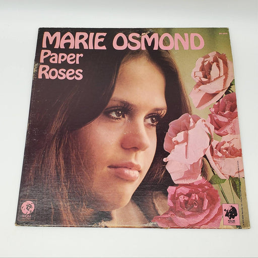 Marie Osmond Paper Roses LP Record MGM Records 1973 SE 4910 1