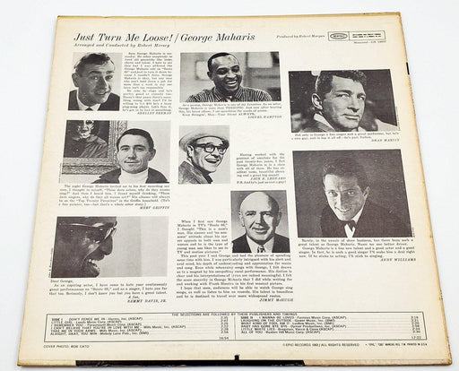 George Maharis Just Turn Me Loose! 33 RPM LP Record Epic 1963 2