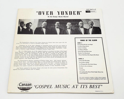 Stamps-Baxter Quartet Over Yonder 33 RPM LP Record Word 1960 W-3090-LP 2