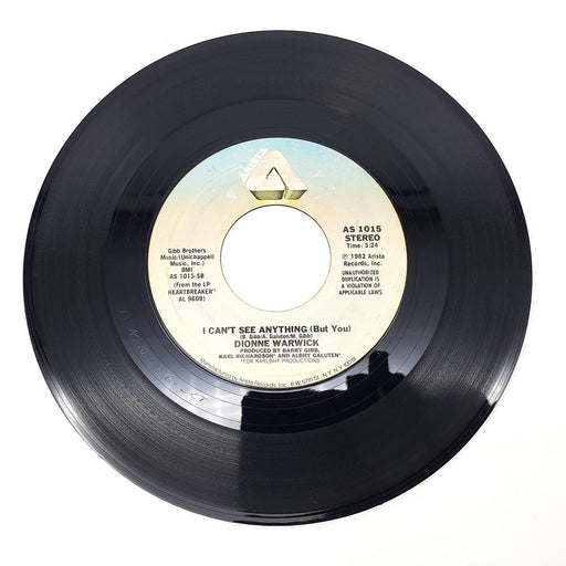 Dionne Warwick Heartbreaker 45 RPM Single Record Arista 1982 AS 1015 2