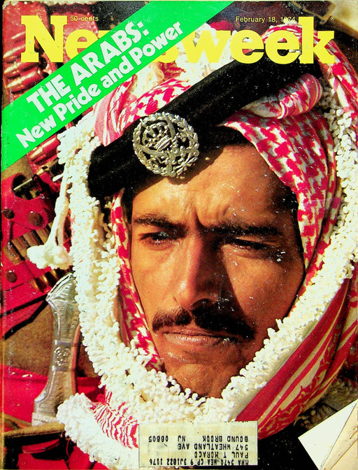 Newsweek Magazine Feb 18 1974 Truck Drivers Strike Gas Costs Arabs Power Pride 1