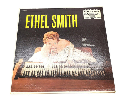 Ethel Smith Organ Solos 33 RPM LP Record Vocalion 1959 VL 3669 1