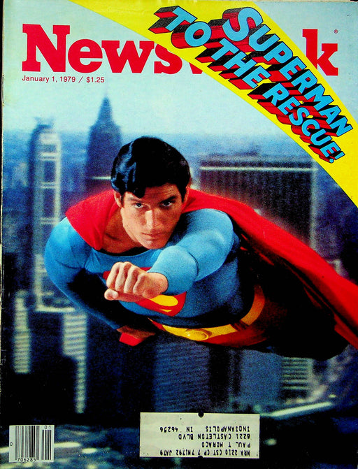 Newsweek Magazine Jan 1 1979 Christopher Reeve Clark Kent Superman To The Rescue 1