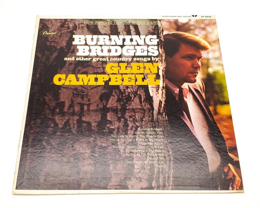 Glen Campbell Burning Bridges 33 RPM LP Record Capitol Records 1967 ST-2679 1