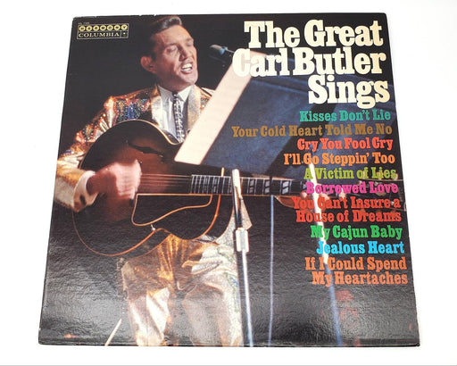 Carl Butler The Great Carl Butler Sings LP Record Harmony HL 7385 1