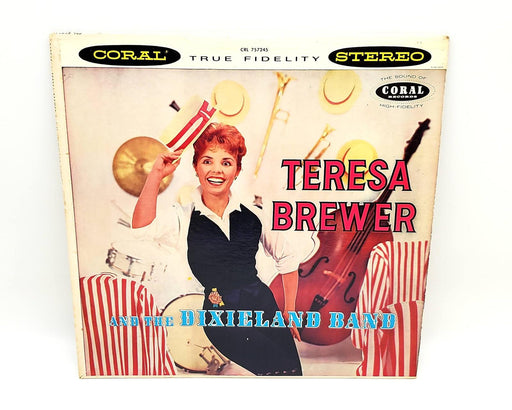 Teresa Brewer And The Dixieland Band 33 RPM LP Record Coral 1958 CRL 757245 1