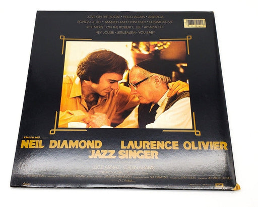 Neil Diamond The Jazz Singer Sound Track 33 RPM LP Record Capitol Records 1980 2