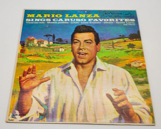 Mario Lanza Sings Caruso Favorites 33 RPM LP Record RCA Victor 1960 LM 2393 1