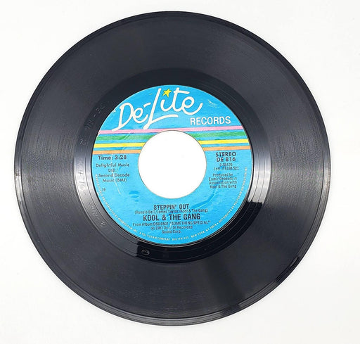Kool & The Gang Steppin' Out 45 RPM Single Record De-Lite Records 1982 DE 816 1
