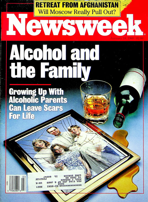 Newsweek Magazine January 18 1988 Russia Retreat Afghanistan USA Aids Rebels 1