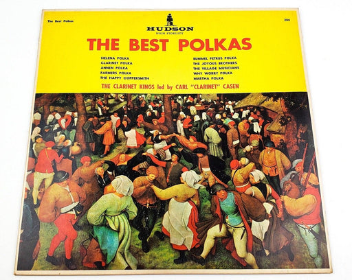 The Clarinet Kings The Best Polkas 33 RPM LP Record Hudson 1960 1