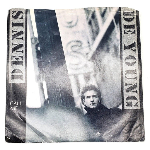 Dennis DeYoung Call Me 45 RPM Single Record A&M 1986 AM-2816 1