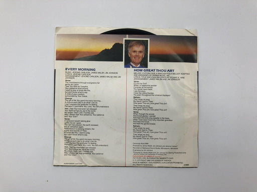 Jerome Carlson Every Morning Record 45 RPM Single COA-858S Carlsongs 1988 2