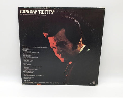 Conway Twitty She Needs Someone To Hold Her LP Record MCA Records 1973 2