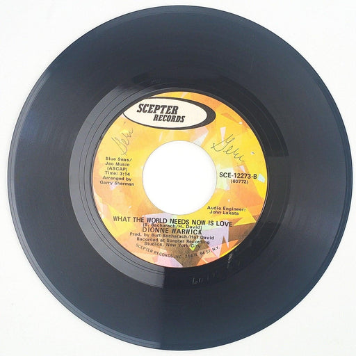 Dionne Warwick I'll Never Fall In Love Again Record 45 RPM Single Scepter 1969 2