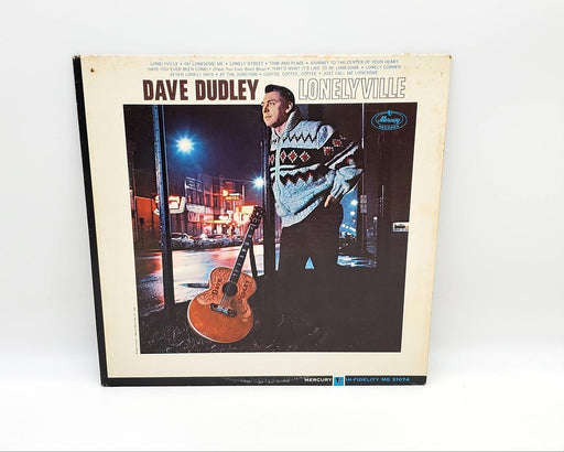 Dave Dudley Lonelyville LP Record Mercury 1966 MG 21074 1