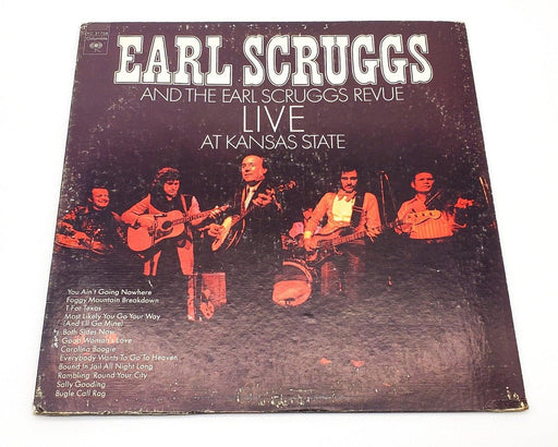 Earl Scruggs Live At Kansas State 33 RPM LP Record Columbia 1972 KC 31758 1
