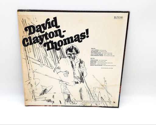 David Clayton-Thomas! Self Titled 33 RPM LP Record Decca 1969 DL 75146 IN SHRINK 2