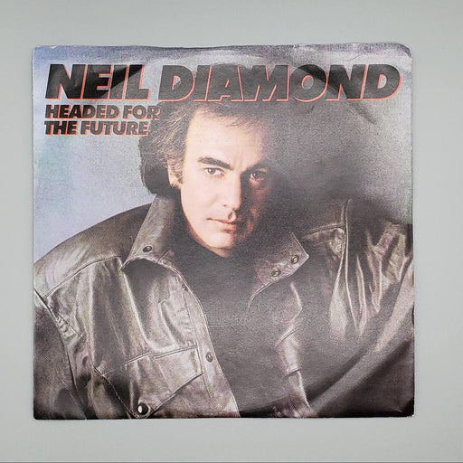 Neil Diamond Headed For The Future Single Record Columbia 1986 38-05889 1