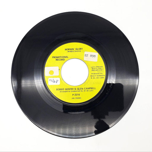 Bobbie Gentry & Glen Campbell Mornin' Glory Single Record 1968 PROMO 1