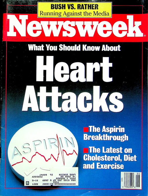 Newsweek Magazine February 8 1988 Reagan Leakproof Nuclear Shield Tim Robertson 1