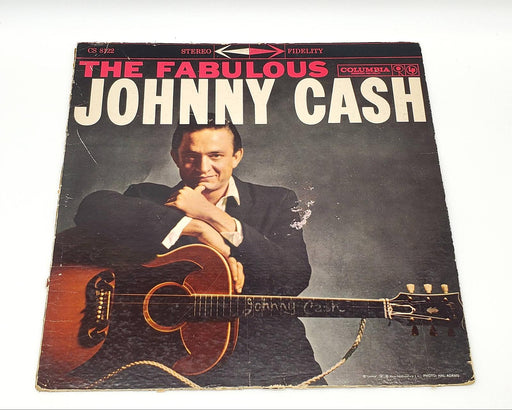 Johnny Cash The Fabulous Johnny Cash LP Record Columbia 1959 CS 8122 6 Eye Label 1