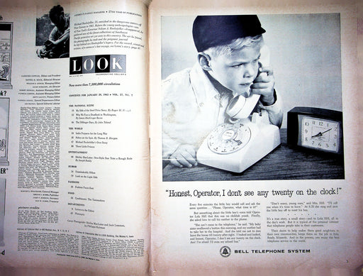 Look Magazine January 29 1963 Shirley MacLaine Jack Lemmon Michael Rockefeller 2