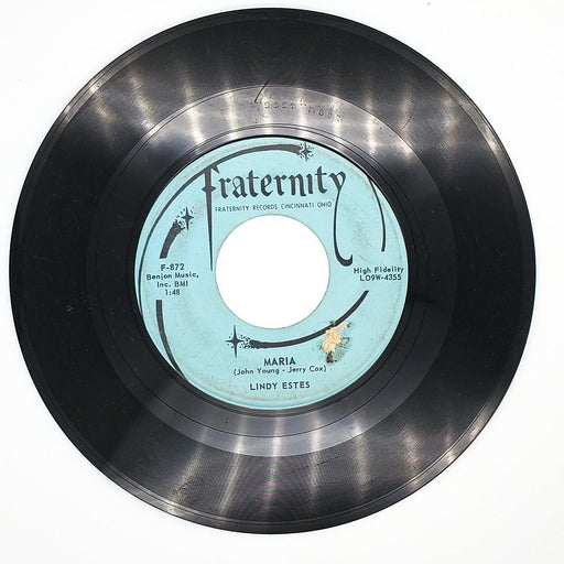 Lindy Estes Maria 45 RPM Single Record Fraternity Records 1960 F-872 1