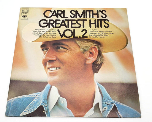 Carl Smith Greatest Hits Vol. 2 33 RPM LP Record Columbia 1969 CS 9807 1