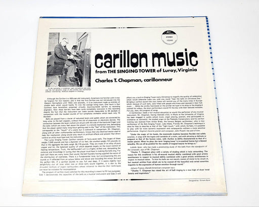 Charles T. Chapman Carillon LP Record Rittenhouse Custom Records RCR 1034M 2