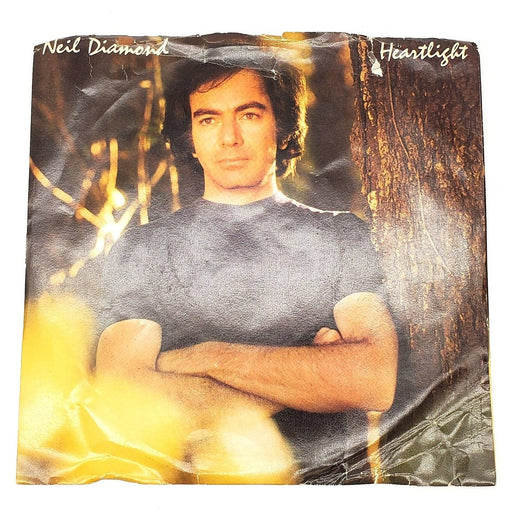 Neil Diamond Heartlight 45 RPM Single Record Columbia 1982 38-03219 1