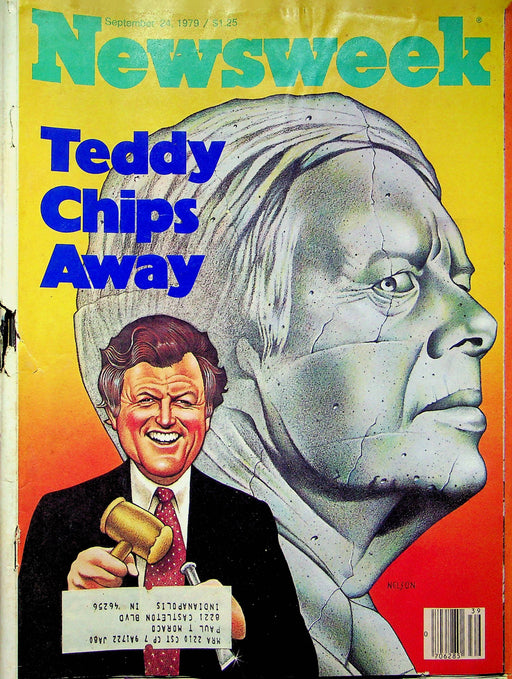Newsweek Magazine Sept 24 1979 Teddy Kennedy Hints At Running For President 1