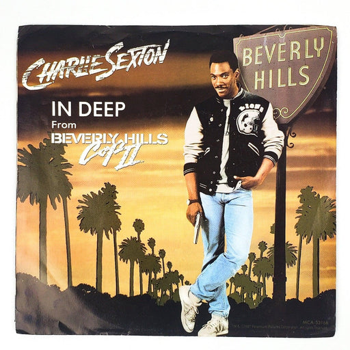 Charlie Sexton In Deep Beverly Hills Cop 2 Record Single MCA Records 1987 Promo 1