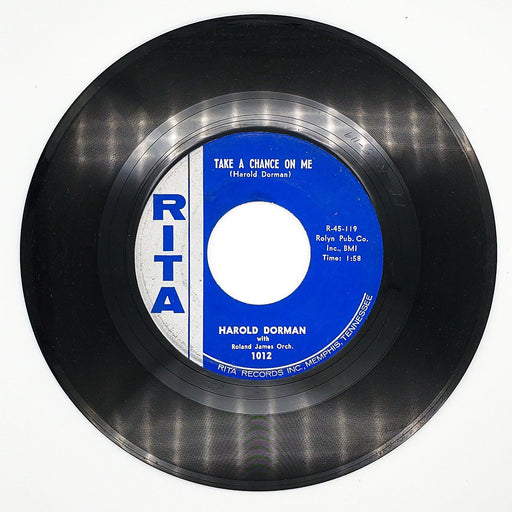 Harold Dorman Take A Chance On Me 45 RPM Single Record Rita 1960 1012 1