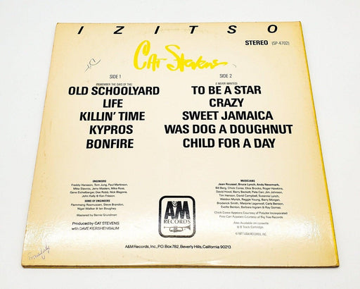 Cat Stevens Izitso 33 RPM LP Record A&M 1977 SP-4702 2