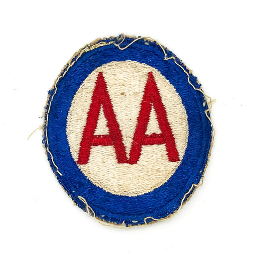 US Army Patch Anti Aircraft Command AA Class A Military Insignia Vintage Sew On 1