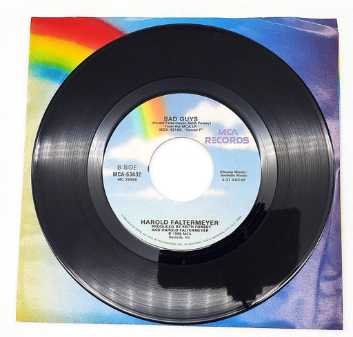 Harold Faltermeyer Must Be Paradise 45 RPM Single Record MCA Records 1988 2