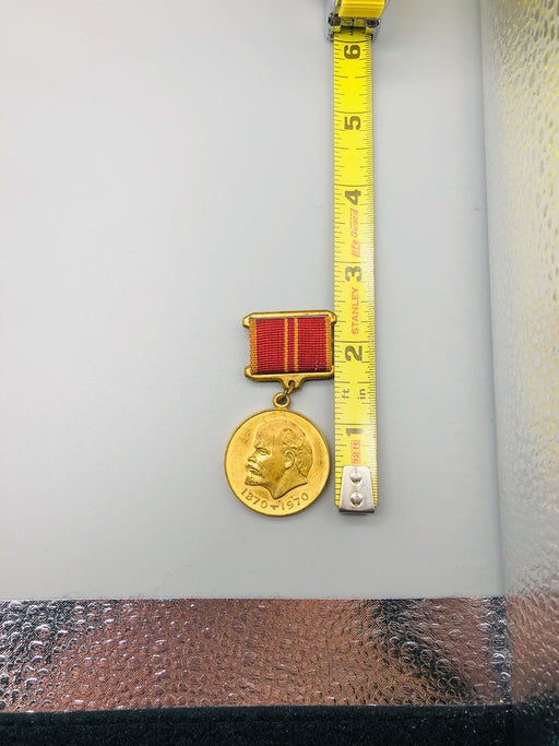 Russian Jubilee Medal Award Commemoration Of 100th Anniversary Lenin Original 2