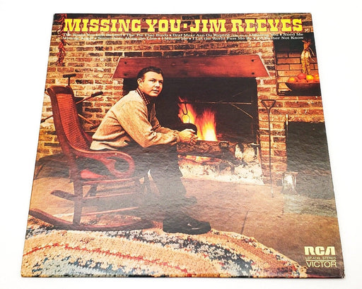 Jim Reeves Missing You 33 RPM LP Record RCA Victor 1972 LSP-4749 1