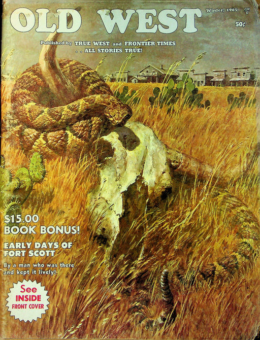 Old West Magazine Winter 1965 Robbing Montana Mails Maximilians Gold Apache Kid 1