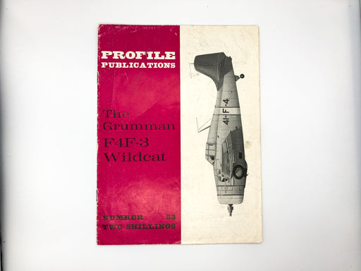 Profile Publications Book Pamphlet #53 The Grumman F4F-3 Wildcat WW2 England 2