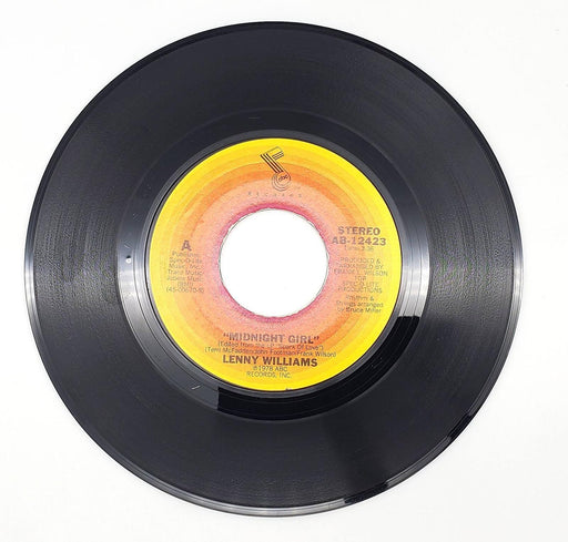 Lenny Williams Midnight Girl 45 RPM Single Record ABC Records 1978 AB-12423 1