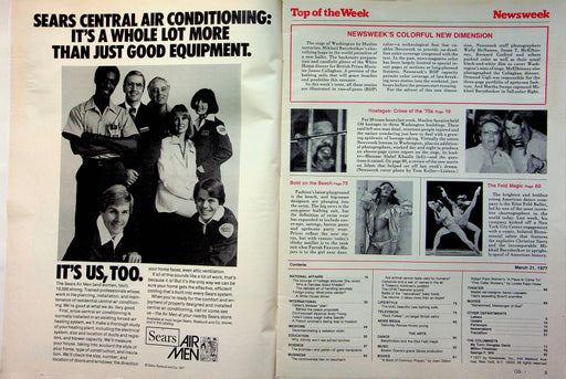Newsweek Magazine March 21 1977 Washington DC Hostages Hamaas Abdul Khaalis 2