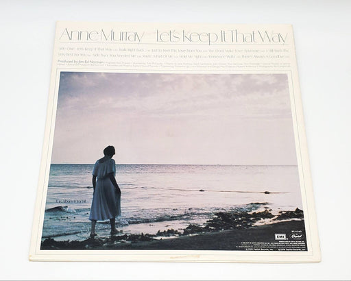 Anne Murray Let's Keep It That Way LP Record Capitol Records 1978 ST-11743 2