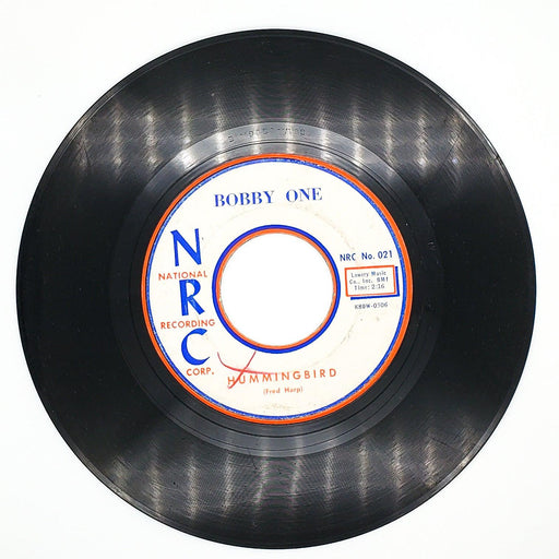 Bobby One Undecided / Hummingbird 45 RPM Single Record NRC 1959 021 2