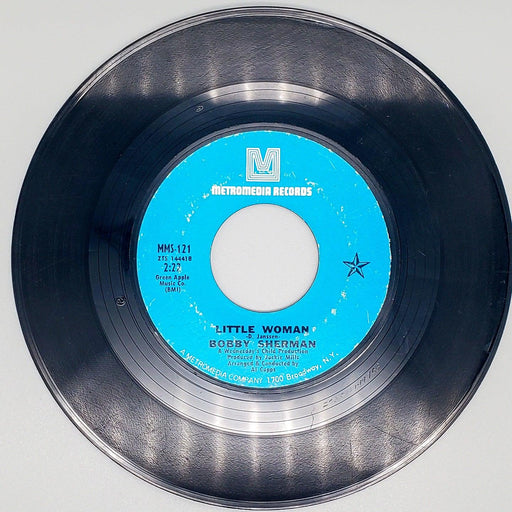 Bobby Sherman Little Woman / Love Record 45 RPM Single MMS-121 Metromedia 1969 2