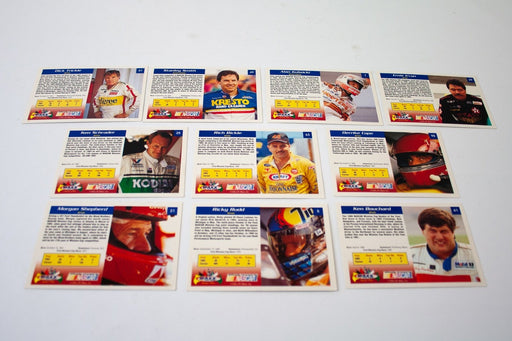 Maxx '94 Nascar Series 1 Trickle, Kulwicki, Cope, Rudd Collector Cards Lot of 10 2
