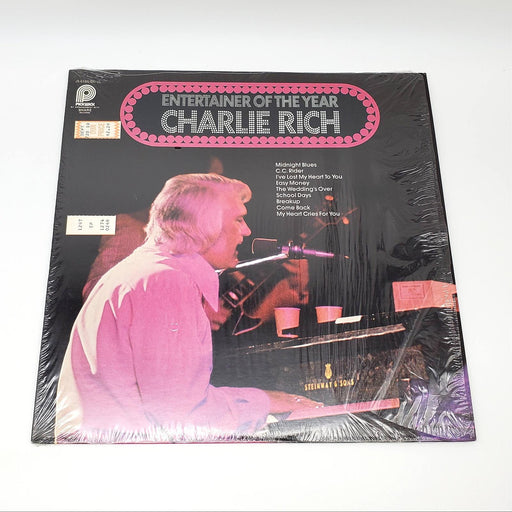 Charlie Rich Entertainer Of The Year LP Record Pickwick JS-6160 IN SHRINK 1