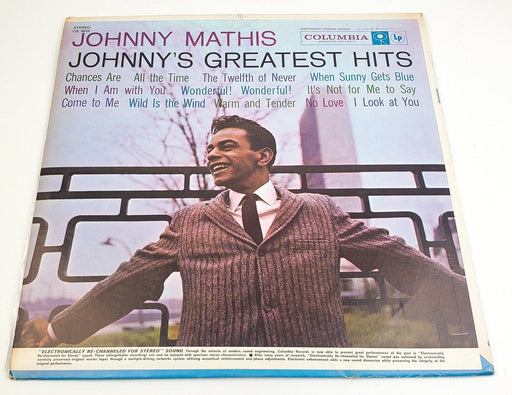 Johnny Mathis Johnny's Greatest Hits 33 RPM LP Record Columbia 1962 2