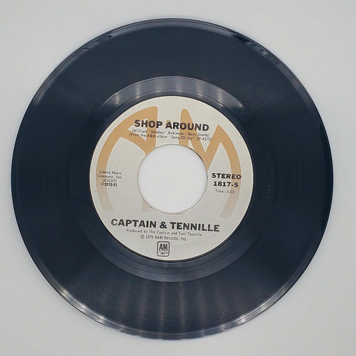 Captain And Tennille Shop Around Record 45 RPM Single A&M 1976 w/ Label Sleeve 2